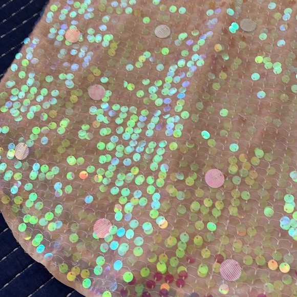 Gorgeous and fun Sequined, V-neck Swing tank by Moulinette Soeurs - size 4 - EUC - Picture 12 of 15